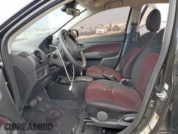 ✅ 2023 Mitsubishi Mirage Black Edition • VIN: ML32AWHJ9PH002642 • Lot: 62283275. Listed on Copart with 13,326 mi. Free auction sales archive from the USA and detailed vehicle history report at DreamBid. Image 7.