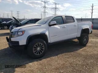 ✅ 2021 Chevrolet Colorado 4WD ZR2 • VIN: 1GCGTEEN2M1141319 • Лот: 55841844. Опубликован ранее на Copart с пробегом 51 220 миль. Бесплатный доступ к архиву аукционных продаж из США и подробный отчёт об истории автомобиля на DreamBid. Изображение 1.