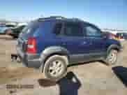 2005 Hyundai Tucson GLS with VIN KM8JN12D25U211028, listed as a Copart auction lot 91035095 with 187,604 mi miles and Salvage title. Bid and sale history available at DreamBid. Image 3.