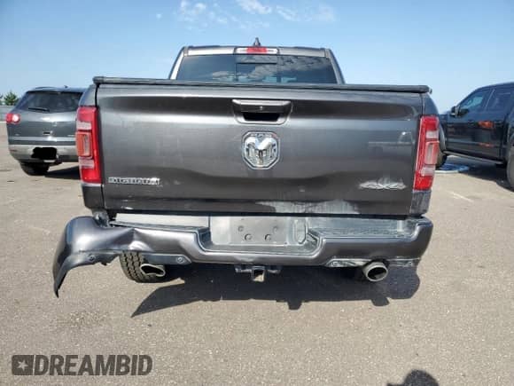 2019 Ram 1500 Big Horn z VIN 1C6SRFFT4KN570616, wystawiony jako Copart lot #84862805 z przebiegiem 74 932 mil mil oraz Szkoda całkowita • Salvage title. Historia ofert i sprzedaży dostępna na DreamBid. Obrazek 6.
