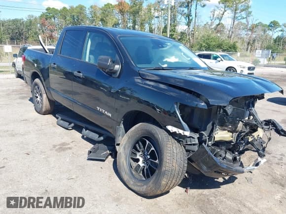 ✅ 2022 Nissan Titan SV • VIN: 1N6AA1EC3NN107352 • Лот: 43465276. Опубликован ранее на IAAI с пробегом 91 266 миль. Бесплатный доступ к архиву аукционных продаж из США и подробный отчёт об истории автомобиля на DreamBid. Изображение 1.