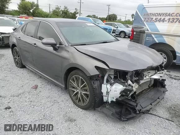 2024 Toyota Camry SE with VIN 4T1T11AK8RU851884, listed as a Copart auction lot 82341125 with 32,168 mi miles and Salvage title. Bid and sale history available at DreamBid. Image 14.