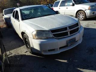 ✅ 2008 Dodge Avenger SE • VIN: 1B3LC46K28N210829 • Lot: 43498861. Listed on IAAI with 348,834 mi. Free auction sales archive from the USA and detailed vehicle history report at DreamBid. Image 1.