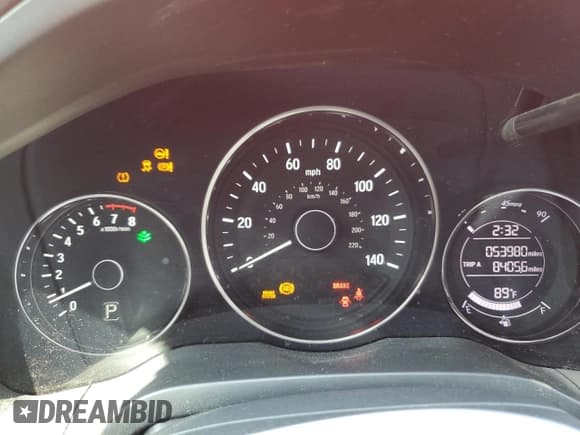 ✅ 2022 Honda HR-V Sport • VIN: 3CZRU6H19NM720858 • Лот: 80900915. Опубликован ранее на Copart с пробегом 53 980 миль. Бесплатный доступ к архиву аукционных продаж из США и подробный отчёт об истории автомобиля на DreamBid. Изображение 9.