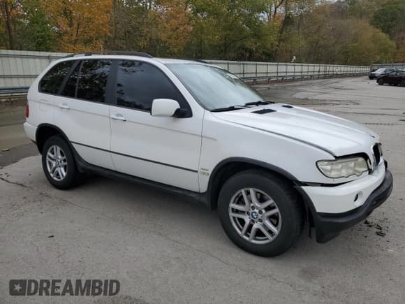 ✅ 2001 BMW X5 3.0i • VIN: WBAFA53571LM90445 • Lot: 89503315. Listed on Copart with 177,605 mi. Free auction sales archive from the USA and detailed vehicle history report at DreamBid. Image 4.
