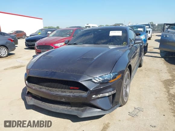 ✅ 2022 Ford Mustang GT • VIN: 1FA6P8CF9N5138107 • Lot: 43187991. Listed on IAAI with 37,322 mi. Free auction sales archive from the USA and detailed vehicle history report at DreamBid. Image 2.