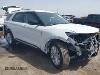 2024 Ford Explorer Limited with VIN 1FMSK7FH7RGA88442, listed as a IAAI auction lot 41726984 with 5,120 mi miles and . Bid and sale history available at DreamBid. Image 1.