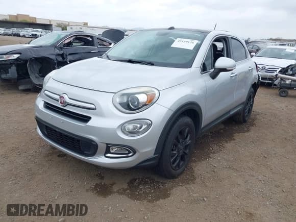 ✅ 2016 FIAT 500X Lounge • VIN: ZFBCFYDT0GP328920 • Lot: 42159126. Listed on IAAI with 74,576 mi. Free auction sales archive from the USA and detailed vehicle history report at DreamBid. Image 2.