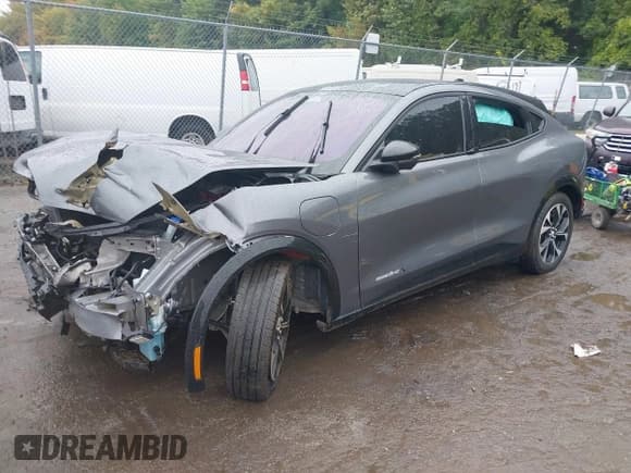 ✅ 2023 Ford Mustang Mach-E Premium • VIN: 3FMTK3R70PMA37271 • Lot: 43414165. Listed on IAAI with Not provided. Free auction sales archive from the USA and detailed vehicle history report at DreamBid. Image 2.