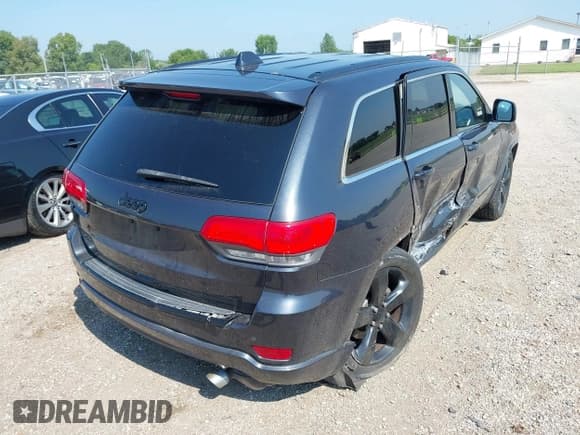 ✅ 2015 Jeep Grand Cherokee Altitude • VIN: 1C4RJFAG5FC704639 • Lot: 43003791. Listed on IAAI with 169,320 mi. Free auction sales archive from the USA and detailed vehicle history report at DreamBid. Image 4.
