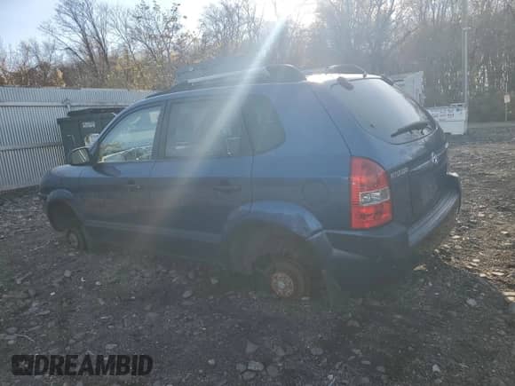 2007 Hyundai Tucson GLS z VIN KM8JM12BX7U650756, wystawiony jako Copart lot #82472394 z przebiegiem 156 206 mil mil oraz Czysty tytuł • Clean title. Historia ofert i sprzedaży dostępna na DreamBid. Obrazek 2.