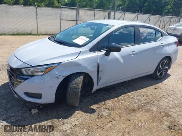 ✅ 2023 Nissan Versa SR • VIN: 3N1CN8FV3PL871376 • Lot: 42665600. Listed on IAAI with 45,624 mi. Free auction sales archive from the USA and detailed vehicle history report at DreamBid. Image 2.
