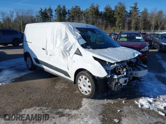 ✅ 2023 Ford Transit Connect XL • VIN: NM0LS7S22P1567018 • Lot: 41348295. Listed on IAAI with 19,622 mi. Free auction sales archive from the USA and detailed vehicle history report at DreamBid. Image 1.