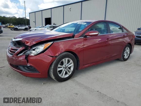 ✅ 2014 Hyundai Sonata GLS • VIN: 5NPEB4AC5EH947853 • Lot: 74336254. Listed on Copart with 129,726 mi. Free auction sales archive from the USA and detailed vehicle history report at DreamBid. Image 1.