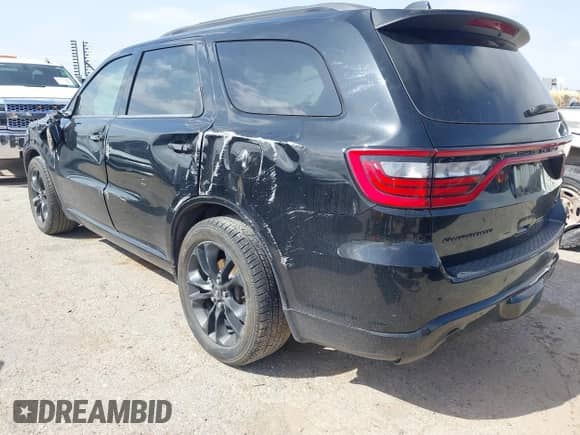 2021 Dodge Durango GT with VIN 1C4RDHDG2MC609306, listed as a IAAI auction lot 42093647 with 64,645 mi miles and . Bid and sale history available at DreamBid. Image 3.
