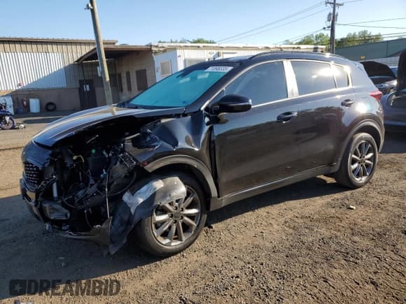 ✅ 2021 Kia Sportage S • VIN: KNDP6CAC0M7879567 • Лот: 71598335. Опубликован ранее на Copart с пробегом 48 939 миль. Бесплатный доступ к архиву аукционных продаж из США и подробный отчёт об истории автомобиля на DreamBid. Изображение 1.
