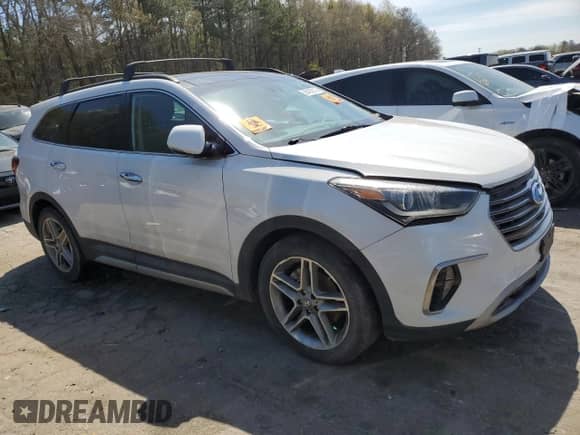 2019 Hyundai Santa Fe Limited Ultimate z VIN KM8SRDHF2KU303206, wystawiony jako Copart lot #50435315 z przebiegiem Nie podano mil oraz Czysty tytuł • Clean title. Historia ofert i sprzedaży dostępna na DreamBid. Obrazek 4.