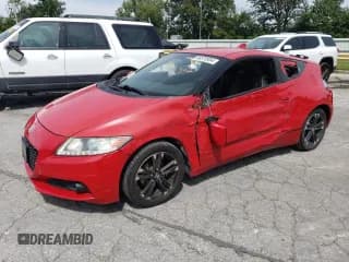 ✅ 2014 Honda CR-Z EX • VIN: JHMZF1D64ES001883 • Lot: 68370954. Listed on Copart with 116,739 mi. Free auction sales archive from the USA and detailed vehicle history report at DreamBid. Image 1.