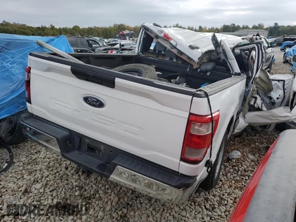 ✅ 2022 Ford F-150 XL • VIN: 1FTEX1CB7NKD00621 • Lot: 72006184. Listed on Copart with Not provided. Free auction sales archive from the USA and detailed vehicle history report at DreamBid. Image 3.
