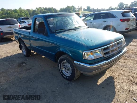 ✅ 1994 Ford Ranger XLT • VIN: 1FTCR10X5RUA01060 • Lot: 42060781. Listed on IAAI with 47,499 mi. Free auction sales archive from the USA and detailed vehicle history report at DreamBid. Image 1.