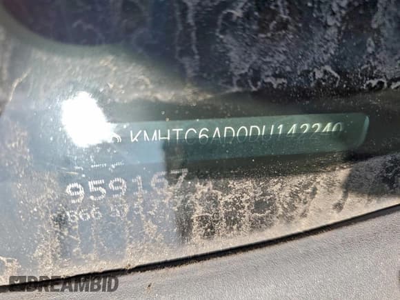 ✅ 2013 Hyundai Veloster w/Black Int • VIN: KMHTC6AD0DU142240 • Lot: 93757925. Listed on Copart with 130,207 mi. Free auction sales archive from the USA and detailed vehicle history report at DreamBid. Image 12.