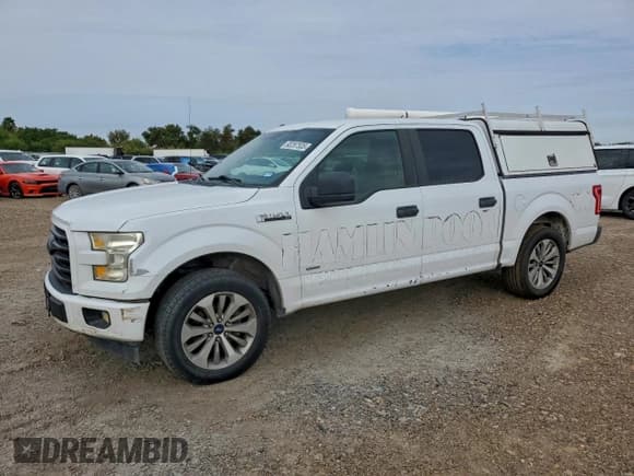 ✅ 2017 Ford F-150 XL • VIN: 1FTEW1CP8HKC53313 • Lot: 93287535. Listed on Copart with 180,808 mi. Free auction sales archive from the USA and detailed vehicle history report at DreamBid. Image 1.