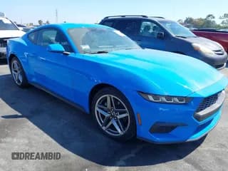 ✅ 2024 Ford Mustang EcoBoost Premium • VIN: 1FA6P8TH3R5130043 • Lot: 43101083. Listed on IAAI with 15,517 mi. Free auction sales archive from the USA and detailed vehicle history report at DreamBid. Image 1.