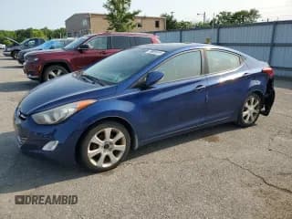 ✅ 2013 Hyundai Elantra GLS • VIN: KMHDH4AE5DU695825 • Lot: 59026915. Listed on Copart with 141,303 mi. Free auction sales archive from the USA and detailed vehicle history report at DreamBid. Image 1.