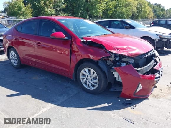 ✅ 2020 Hyundai Elantra SE • VIN: KMHD74LFXLU070764 • Lot: 43360497. Listed on IAAI with 43,140 mi. Free auction sales archive from the USA and detailed vehicle history report at DreamBid. Image 1.