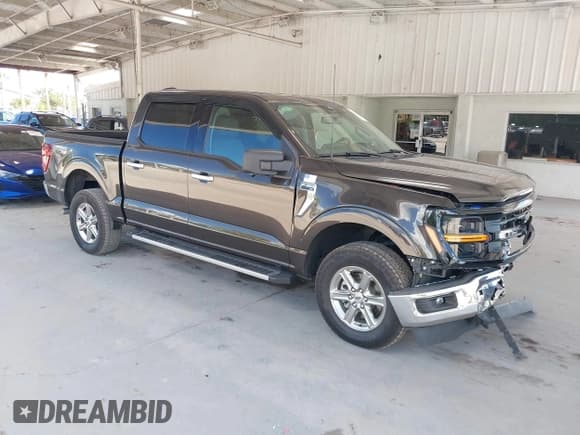 ✅ 2024 Ford F-150 XLT • VIN: 1FTFW3L80RFA57045 • Lot: 43298108. Wystawiony na IAAI z przebiegiem 14 172 mil. Bezpłatny archiwum sprzedaży aukcyjnych z USA i szczegółowy raport historii pojazdu na DreamBid. Zdjęcie 1.