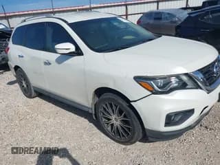 ✅ 2017 Nissan Pathfinder S • VIN: 5N1DR2MM9HC618696 • Лот: 42577815. Опубликован ранее на IAAI с пробегом 106 004 миль. Бесплатный доступ к архиву аукционных продаж из США и подробный отчёт об истории автомобиля на DreamBid. Изображение 1.
