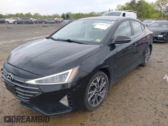 ✅ 2020 Hyundai Elantra Limited • VIN: KMHD84LF2LU057469 • Lot: 42028314. Listed on IAAI with 82,177 mi. Free auction sales archive from the USA and detailed vehicle history report at DreamBid. Image 2.