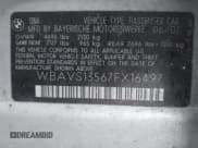 ✅ 2007 BMW 3 Series 328i • VIN: WBAVS13567FX16497 • Lot: 41395943. Listed on IAAI with 171,518 mi. Free auction sales archive from the USA and detailed vehicle history report at DreamBid. Image 9.