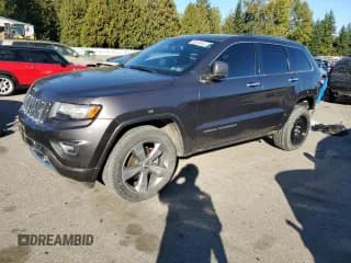✅ 2014 Jeep Grand Cherokee Overland • VIN: 1C4RJFCGXEC474530 • Lot: 86243445. Listed on Copart with 85,010 mi. Free auction sales archive from the USA and detailed vehicle history report at DreamBid. Image 1.