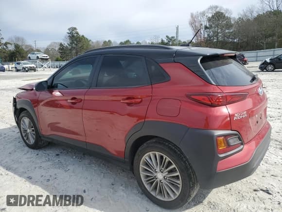 ✅ 2020 Hyundai Kona SEL • VIN: KM8K22AA1LU407730 • Лот: 43681634. Опубликован ранее на Copart с пробегом 42 628 миль. Бесплатный доступ к архиву аукционных продаж из США и подробный отчёт об истории автомобиля на DreamBid. Изображение 2.