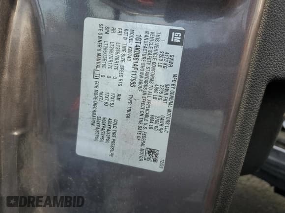 ✅ 2010 GMC Sierra 2500HD SLE • VIN: 1GT4K0B61AF117985 • Lot: 85198154. Wystawiony na Copart z przebiegiem Nie podano. Bezpłatny archiwum sprzedaży aukcyjnych z USA i szczegółowy raport historii pojazdu na DreamBid. Zdjęcie 13.