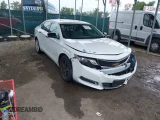 2016 Chevrolet Impala LS z VIN 1G11Z5SA8GU163312, wystawiony jako IAAI lot #43331173 z przebiegiem 144 984 mil mil oraz . Historia ofert i sprzedaży dostępna na DreamBid. Obrazek 1.