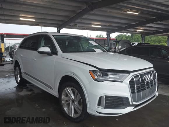 ✅ 2023 Audi Q7 Premium Plus • VIN: WA1LCBF7XPD001335 • Lot: 42192472. Listed on IAAI with 38,152 mi. Free auction sales archive from the USA and detailed vehicle history report at DreamBid. Image 1.