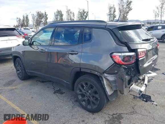 2021 Jeep Compass 80th Anniversary z VIN 3C4NJCEB7MT596909, wystawiony jako IAAI lot #41376547 z przebiegiem 54 058 mil mil oraz . Historia ofert i sprzedaży dostępna na DreamBid. Obrazek 3.