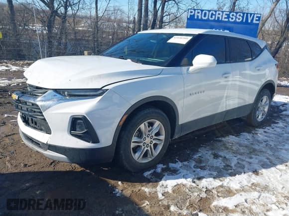 ✅ 2020 Chevrolet Blazer LT • VIN: 3GNKBBRA6LS705853 • Лот: 41646508. Опубликован ранее на IAAI с пробегом 56 115 миль. Бесплатный доступ к архиву аукционных продаж из США и подробный отчёт об истории автомобиля на DreamBid. Изображение 2.
