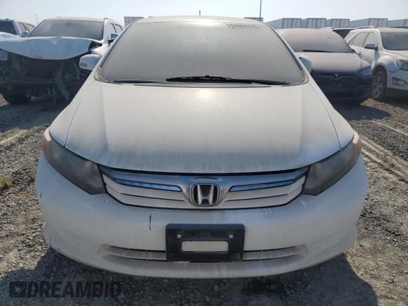 ✅ 2012 Honda Civic • VIN: JHMFB4F20CS000060 • Lot: 54864175. Listed on Copart with 186,176 mi. Free auction sales archive from the USA and detailed vehicle history report at DreamBid. Image 5.