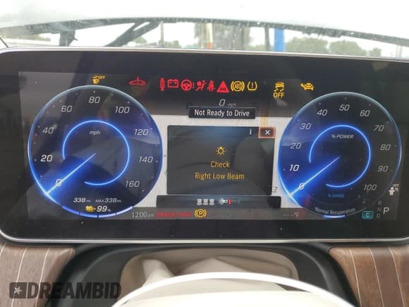 ✅ 2023 Mercedes-Benz EQS 450 • VIN: 4JGDM2EB0PA008000 • Лот: 71283603. Опубликован ранее на Copart с пробегом 338 миль. Бесплатный доступ к архиву аукционных продаж из США и подробный отчёт об истории автомобиля на DreamBid. Изображение 9.