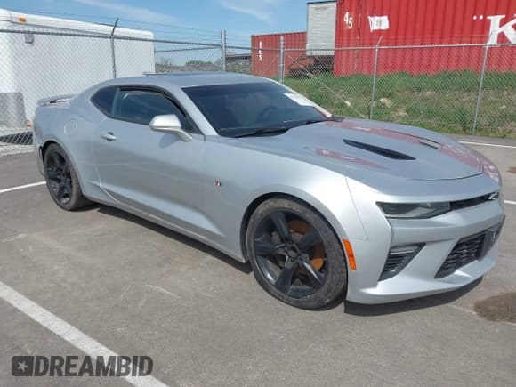 ✅ 2018 Chevrolet Camaro 1SS • VIN: 1G1FF1R79J0126530 • Lot: 42170227. Listed on IAAI with 122,825 mi. Free auction sales archive from the USA and detailed vehicle history report at DreamBid. Image 1.