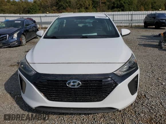 2018 Hyundai Ioniq Blue z VIN KMHC65LC7JU077968, wystawiony jako Copart lot #77628534 z przebiegiem 61 031 mil mil oraz Szkoda całkowita • Salvage title. Historia ofert i sprzedaży dostępna na DreamBid. Obrazek 5.