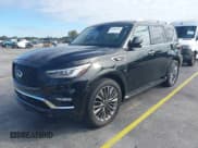 ✅ 2018 Infiniti QX80 • VIN: JN8AZ2NF8J9663076 • Lot: 43696401. Listed on IAAI with 115,419 mi. Free auction sales archive from the USA and detailed vehicle history report at DreamBid. Image 2.