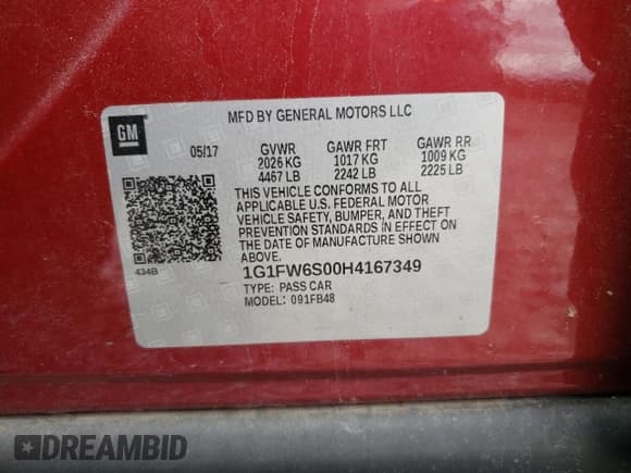 ✅ 2017 Chevrolet Bolt EV LT • VIN: 1G1FW6S00H4167349 • Lot: 59937804. Wystawiony na Copart z przebiegiem 112 892 mil. Bezpłatny archiwum sprzedaży aukcyjnych z USA i szczegółowy raport historii pojazdu na DreamBid. Zdjęcie 13.