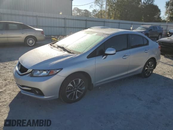 ✅ 2013 Honda Civic EX-L • VIN: 19XFB2F94DE066005 • Lot: 90660905. Listed on Copart with 61,526 mi. Free auction sales archive from the USA and detailed vehicle history report at DreamBid. Image 1.