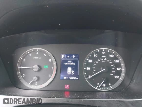 ✅ 2017 Hyundai Sonata Sport • VIN: 5NPE34AF4HH562019 • Lot: 43446427. Listed on IAAI with 169,719 mi. Free auction sales archive from the USA and detailed vehicle history report at DreamBid. Image 7.