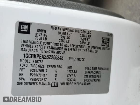 ✅ 2011 Chevrolet Silverado 1500 Work Truck • VIN: 1GCRKPEA2BZ206348 • Lot: 78039894. Listed on Copart with 139,809 mi. Free auction sales archive from the USA and detailed vehicle history report at DreamBid. Image 13.