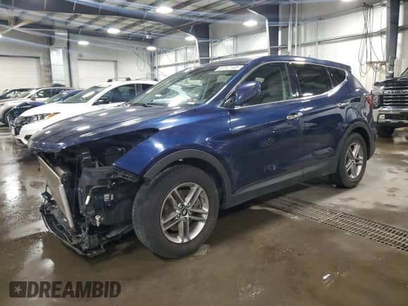 2018 Hyundai Santa Fe 2.4L с VIN 5XYZT3LB8JG556064, выставлен на аукционе Copart как лот 81517185 с пробегом 113 887 миль миль и Списание • Salvage title. История ставок и продаж доступна на DreamBid. Изображение 1.